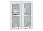 Комплект фасадов Ницца со стеклом для каркаса Ф-45 В600 Белый