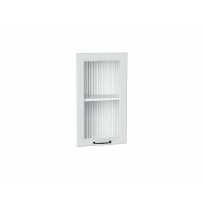 Комплект фасадов Ницца Royal со стеклом Moru для каркаса Ф-25 В400/ВУ590 Blanco