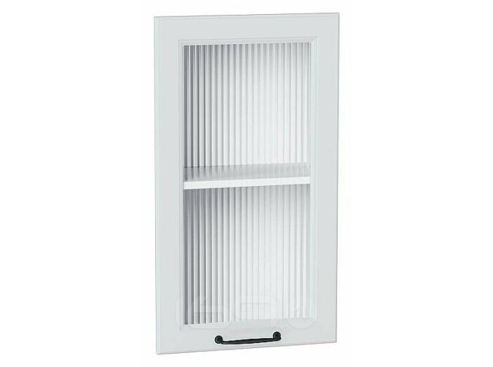 Комплект фасадов Ницца Royal со стеклом Moru для каркаса Ф-25 В400/ВУ590 Blanco