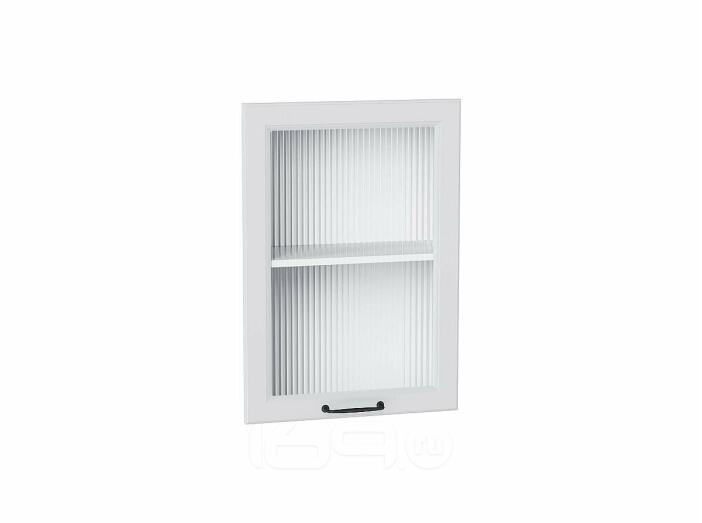 Комплект фасадов Ницца Royal со стеклом Moru для каркаса Ф-35 В500 Blanco