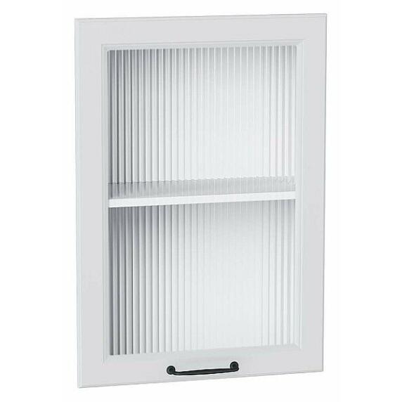 Комплект фасадов Ницца Royal со стеклом Moru для каркаса Ф-35 В500 Blanco