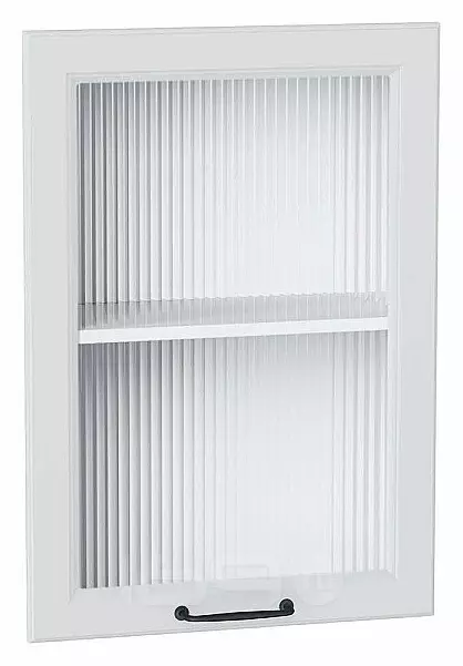 Комплект фасадов Ницца Royal со стеклом Moru для каркаса Ф-35 В500 Blanco