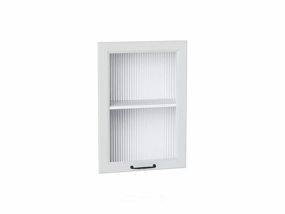 Комплект фасадов Ницца Royal со стеклом Moru для каркаса Ф-35 В500 Blanco