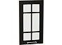 Комплект фасадов Прага со стеклом для каркаса Ф-25 В400/ВУ590 Венге Премиум