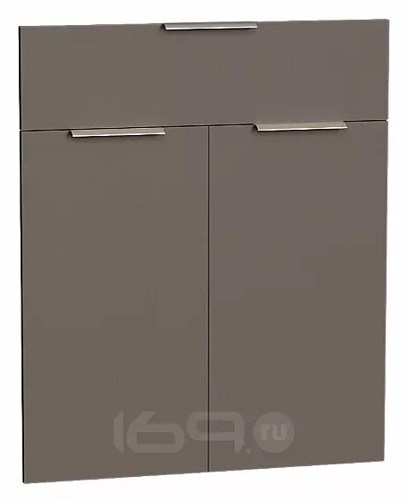 Комплект фасадов Терра для каркаса Ф-41М Н601М/ШП601 Смоки Софт