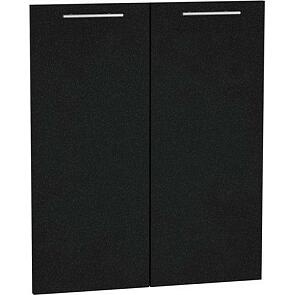 Комплект фасадов Валерия-М для каркаса Ф-40 В600/Н600/НМ600 Чёрный металлик
