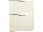 Комплект фасадов Валерия-М для каркаса Ф-42 Н602/ШП602 Бежевый металлик