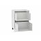 Каркас нижнего шкафа с 2-мя ящиками Н 602 Белый