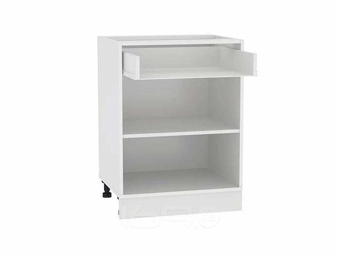 Каркас нижнего шкафа с одним ящиком Н 601М Белый