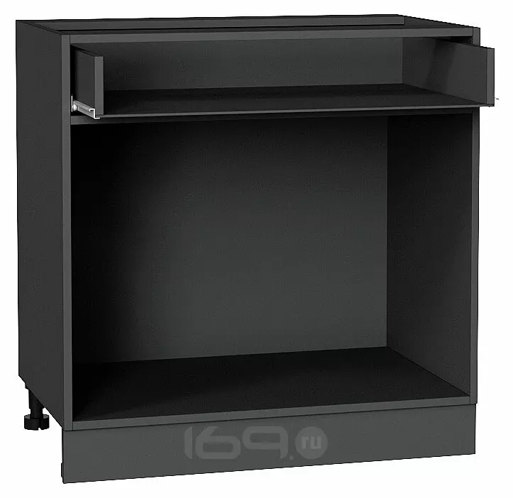 Каркас нижнего шкафа с одним ящиком Н 801М Graphite