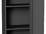 Каркас верхнего прямого углового шкафа ВУ 709 Graphite