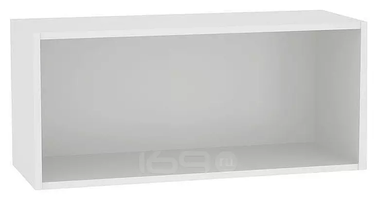 Каркас навесного шкафа Логика Горизонтальный 80x36х34 Белый