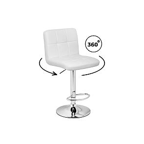 Барный стул Paskal white / chrome