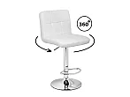 Барный стул Paskal white / chrome