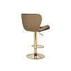 Барный стул Porch dark beige / golden