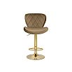 Барный стул Porch dark beige / golden