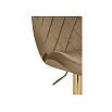 Барный стул Porch dark beige / golden