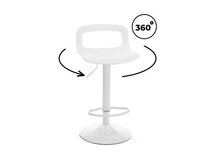 Барный стул Volt white
