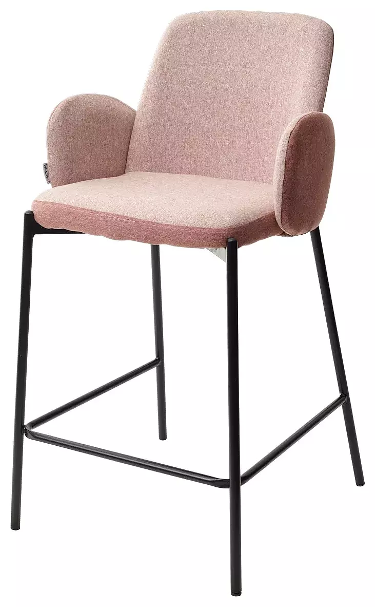 Полубарный стул NYX H65cm VF109 розовый VF110 брусничный М-City 1230₽