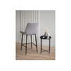 Полубарный стул Челси 360 светло-серый (zd 960) / черный