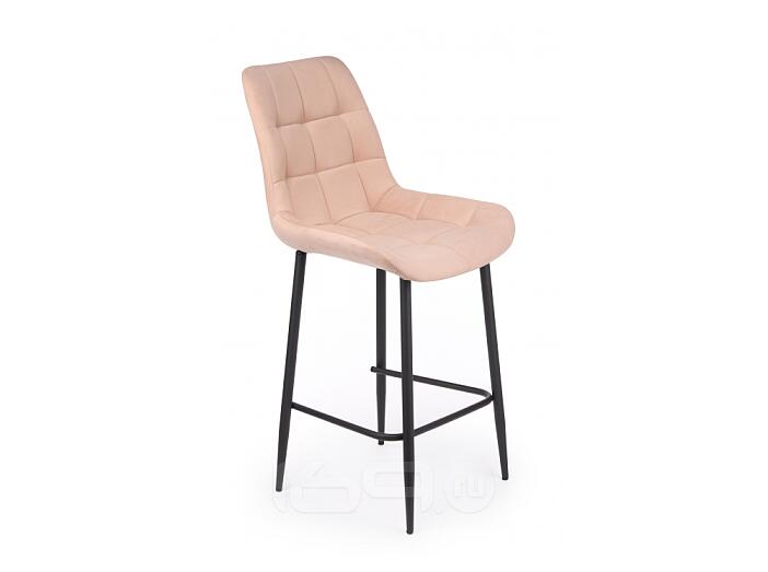Полубарный стул Челси бежевый (zd 210) / черный