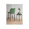 Полубарный стул Челси фисташковый (zd 651) / черный