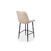 Полубарный стул Седа 360 бежевый (zd 210) / черный