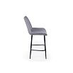 Полубарный стул Седа 360 темно-серый (zd 995) / черный