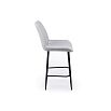 Полубарный стул Седа светло-серый (zd 960) / черный