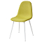 Стул CASSIOPEIA G064-14 салатовый, ткань/ белый каркас 
