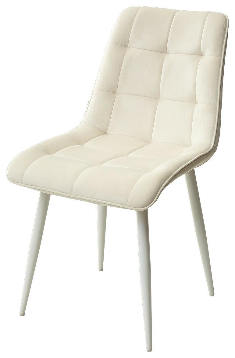 Стул CHIC BLUVEL-22 молочный белый каркас 4640₽