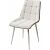 Стул CHIC HE622-01/ HE622-05 топленое молоко, ткань/ белый каркас 