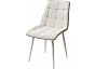 Стул CHIC HE622-01/ HE622-05 топленое молоко, ткань/ белый каркас 