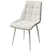 tumb 2 - Стул CHIC HE622-01/ HE622-05 топленое молоко, ткань/ белый каркас  