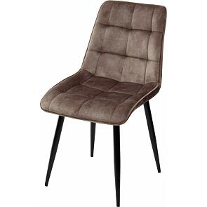 Стул CHIC PK6015-08 (VBP208) античный серо-бежевый, велюр 