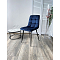 Стул CHILLI BLUVEL-86 NAVY BLUE, велюр  