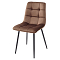 Стул CHILLI G062-10 шоколадный, велюр  