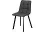 Стул CHILLI SQUARE RU-08 PU антрацит, PU