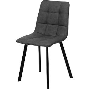 Стул CHILLI SQUARE RU-08 PU антрацит, PU
