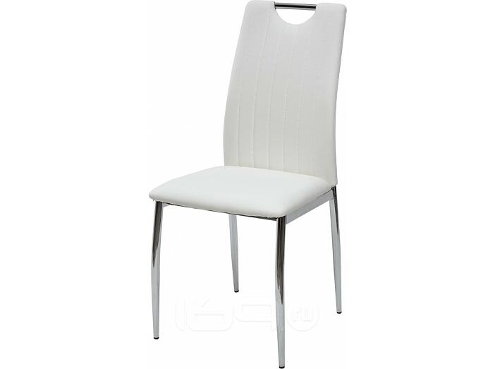 Стул COMFORT 999 PU#601B-10 белый, экокожа