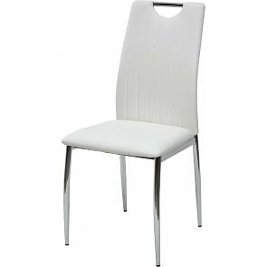 Стул COMFORT 999 PU#601B-10 белый, экокожа
