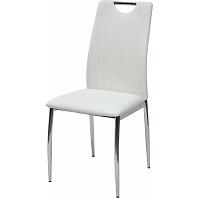 Стул COMFORT 999 PU#601B-10 белый, экокожа