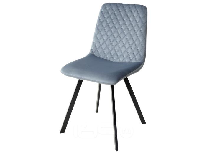 Стул DAIQUIRI BLUVEL-06 BLUE, велюр