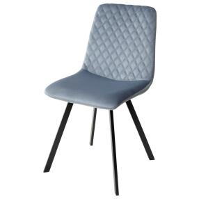 Стул DAIQUIRI BLUVEL-06 BLUE, велюр