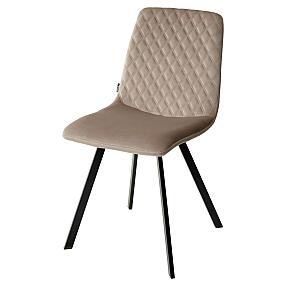 Стул DAIQUIRI BLUVEL-40 BEIGE, велюр  
