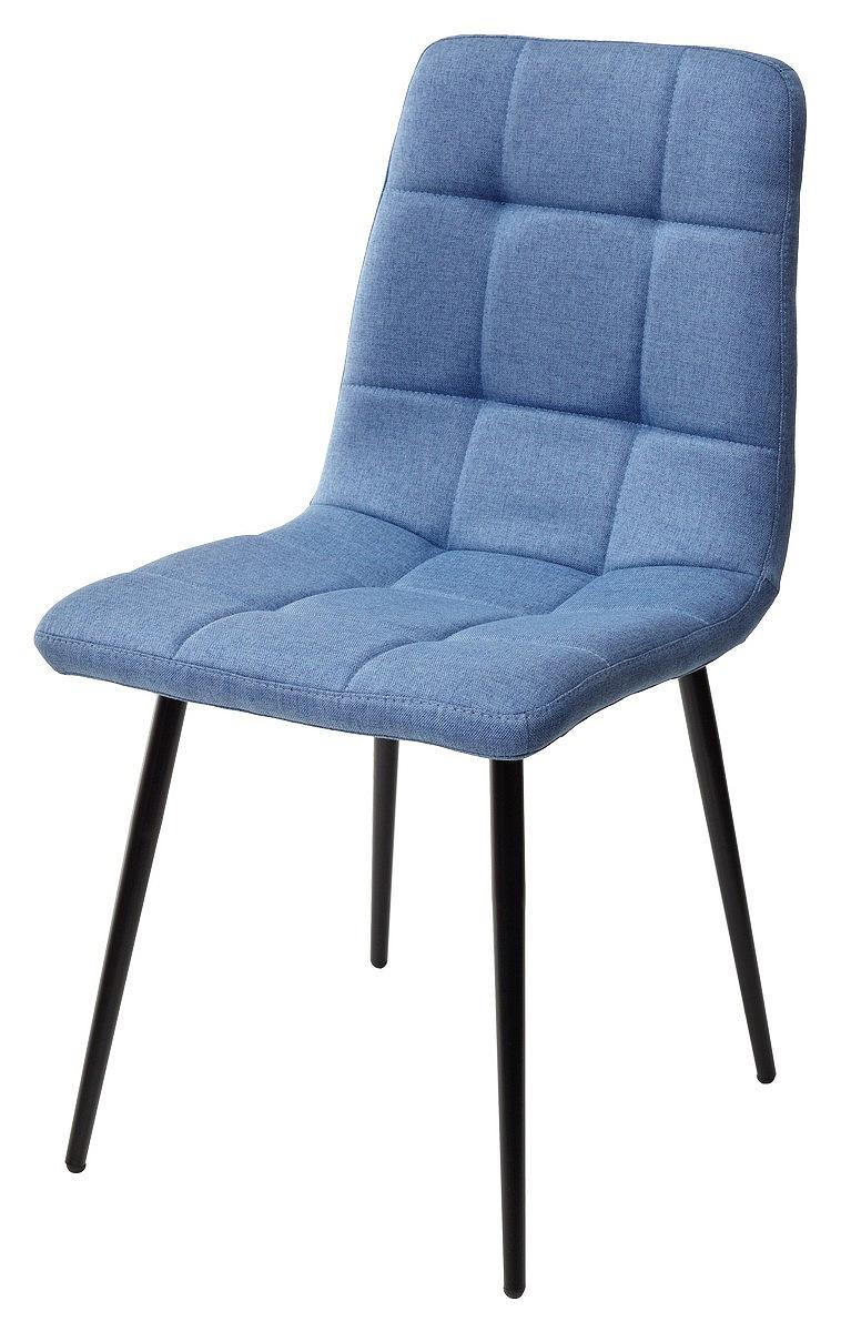 Стул ДИЛАН, цвет синий #24, ткань / черный каркас стул вилиус песочный ткань