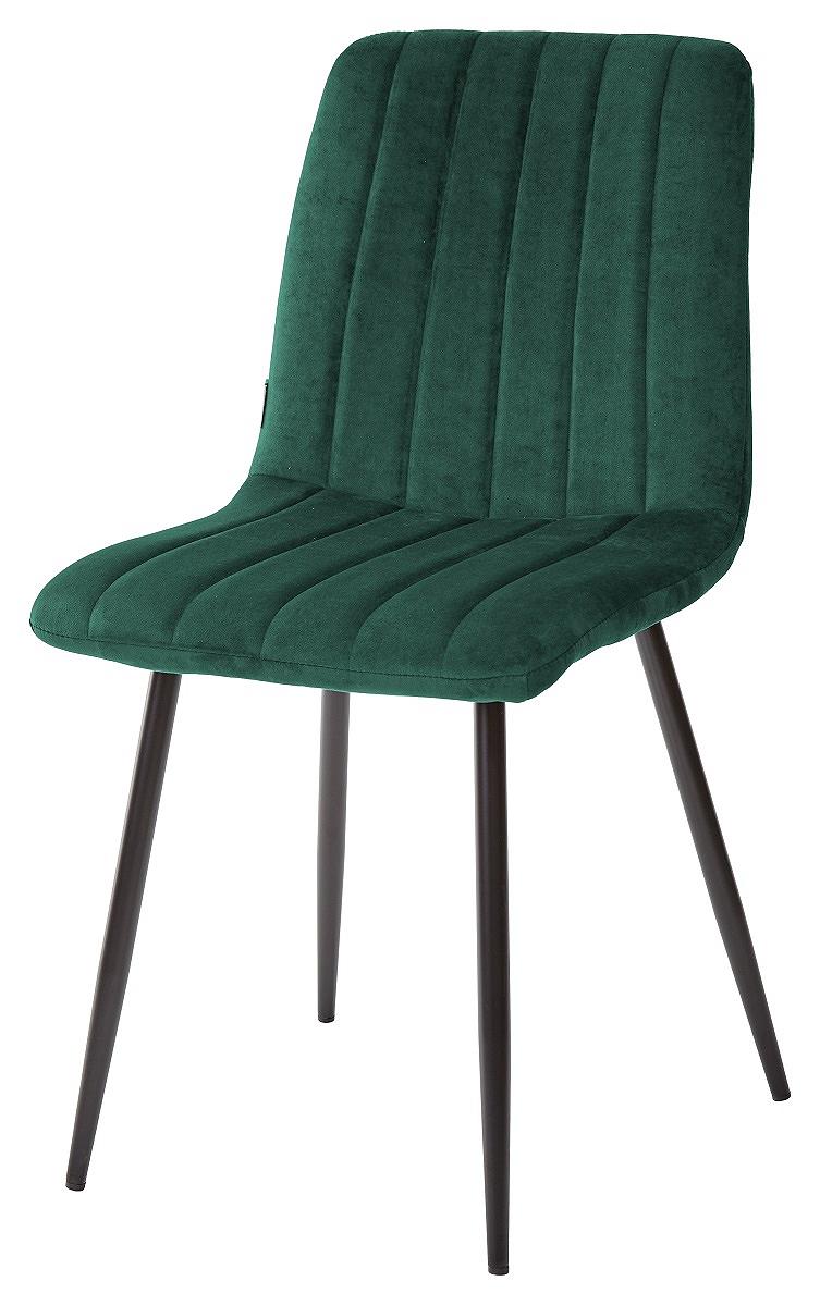 Стул DUBLIN G062-18 зеленый, велюр/ черный каркас стул nepal bluvel 14 grey каркас велюр