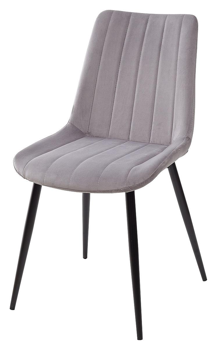 Стул FLIP серый, велюр G108-33 стул yoki пудровый синий велюр g108 56