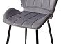 Стул FLOWER BLUVEL-14 GREY, велюр 