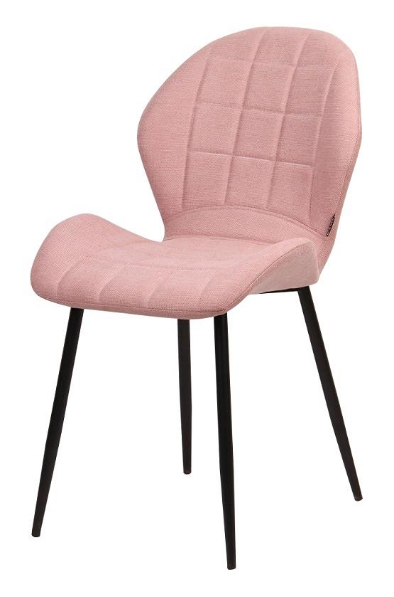 Стул FLOWER PK-07 розовый, микрофибра стул queeny розовый микрофибра